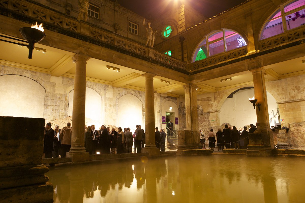 New Year's Eve at the Roman Baths