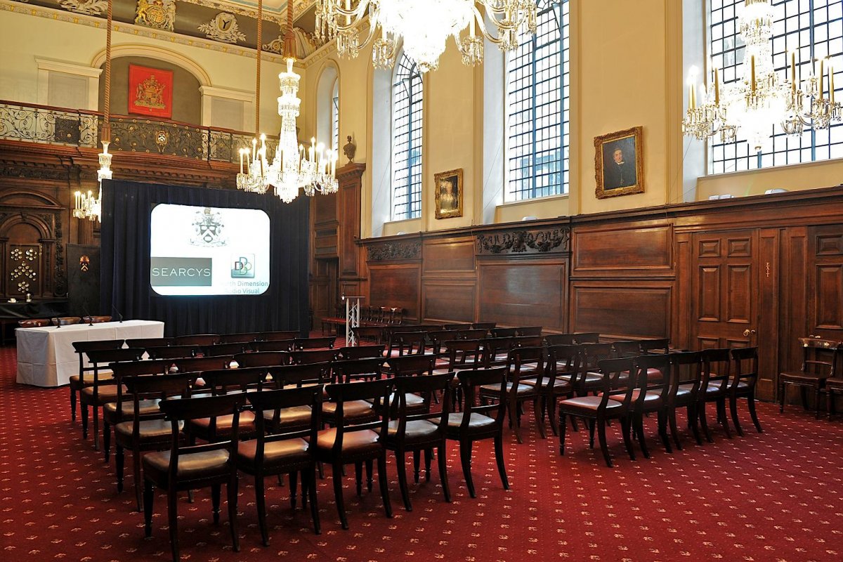 Vintners Hall - Theatre style
