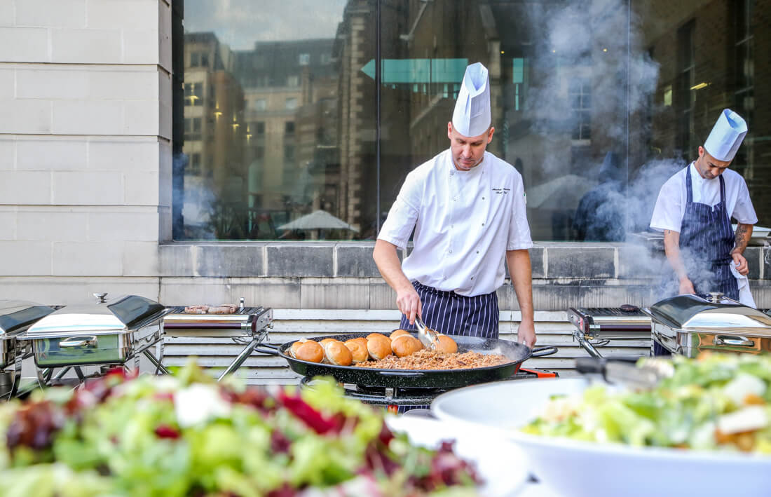 THE HAC Chef at BBQ