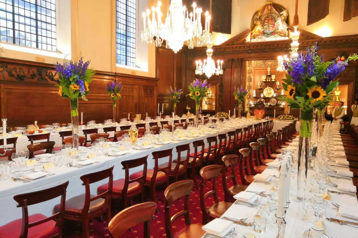 The Livery Hall at Vintners' Hall