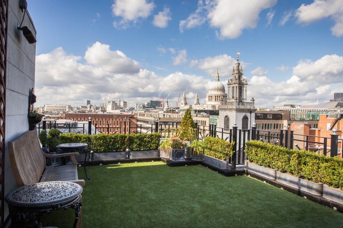 The Roof Terrace at Vintners Hall