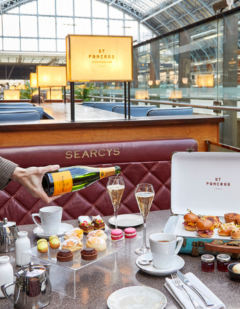 Afternoon Tea at St Pancras by Searcys
