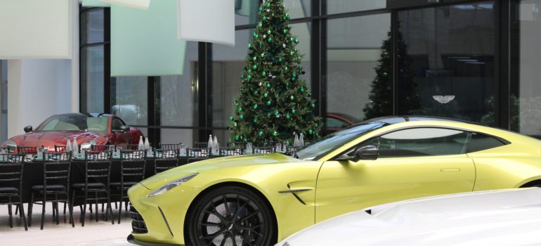 Searcys Events for Aston Martin’s Exclusive Client Christmas Showcase